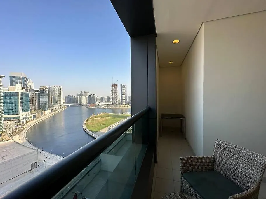 Apartment Manzil - Cozy Studio Nr Downtown W Canal Views Dubai