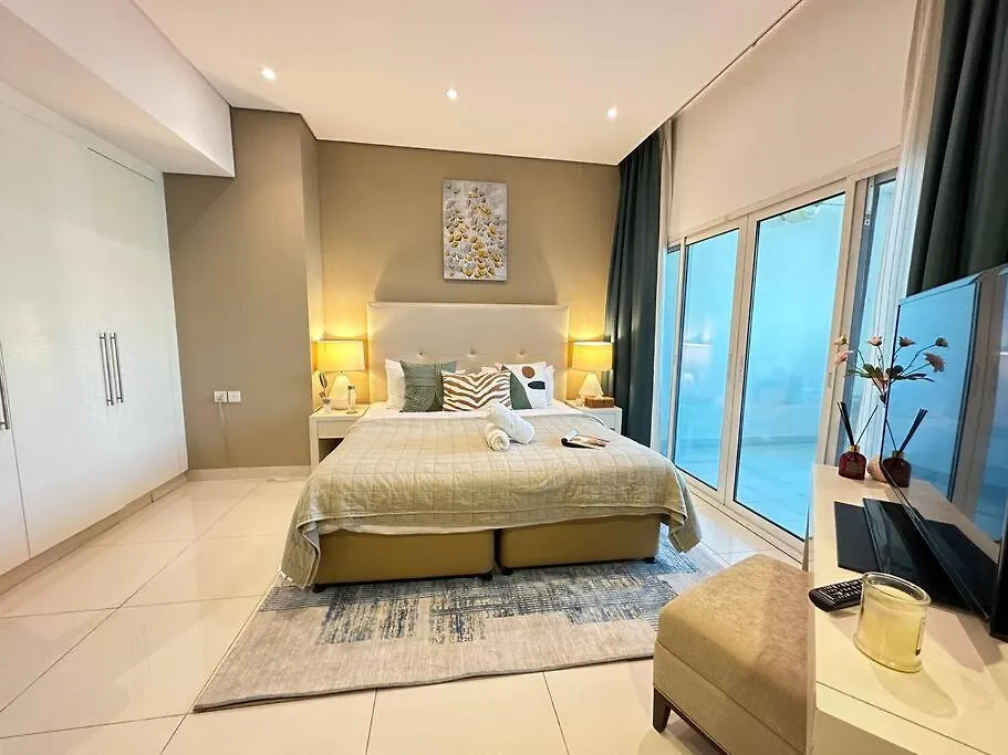 Manzil - Cozy Studio Nr Downtown W Canal Views Dubai Apartment